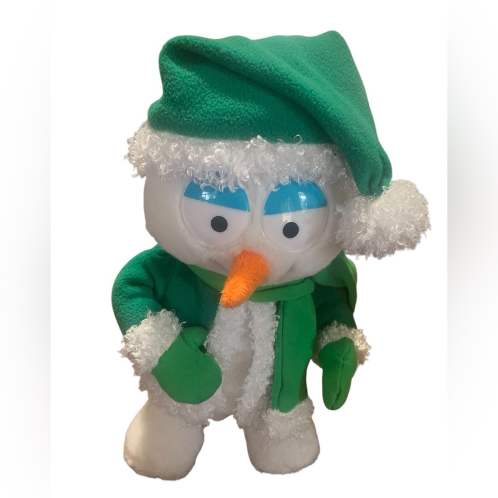 Gemmy Animated Christmas Cha‎ Cha Slider Snowman Singing Dancing 13" - Works!